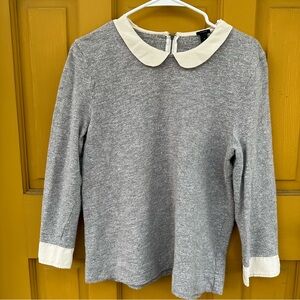 JCrew Peter Pan Collar Sweater/Blouse